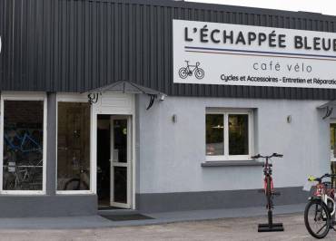 Cafe vélo l'Echappée Bleue