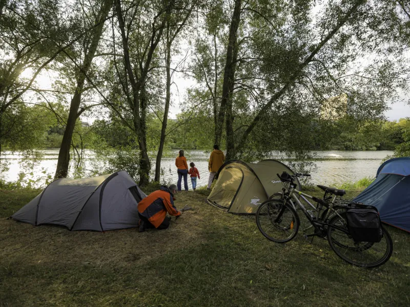 Camping au bord de la Moselle