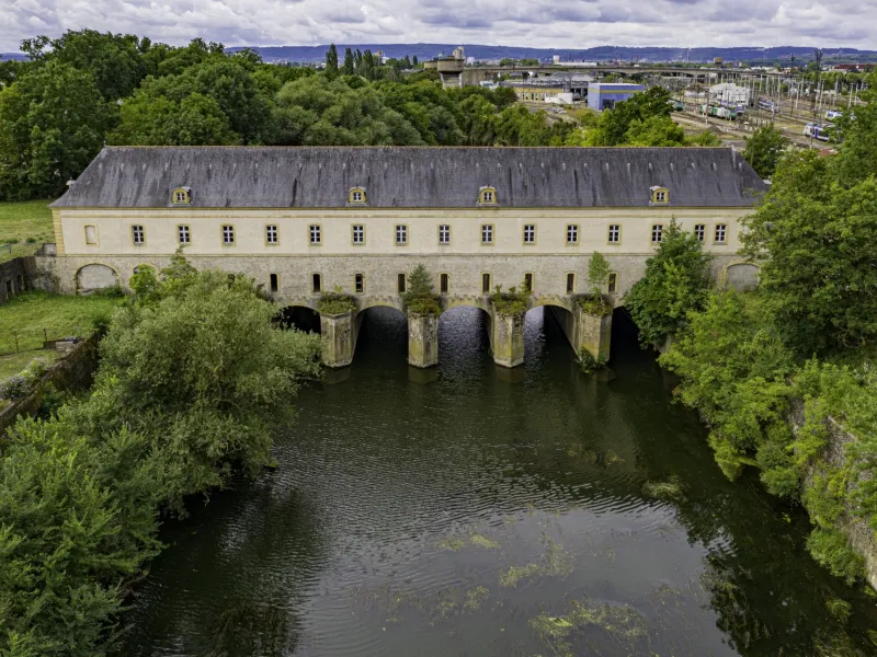 Le pont écluse de Thionville