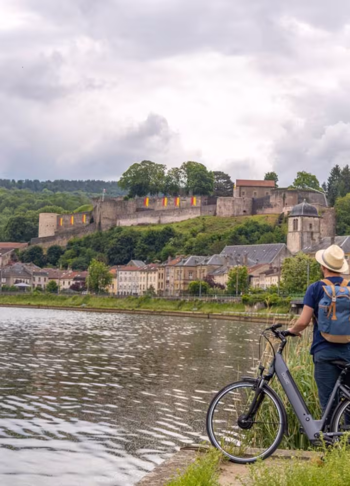 La Voie à vélo en Moselle à Sierck-les-Bains