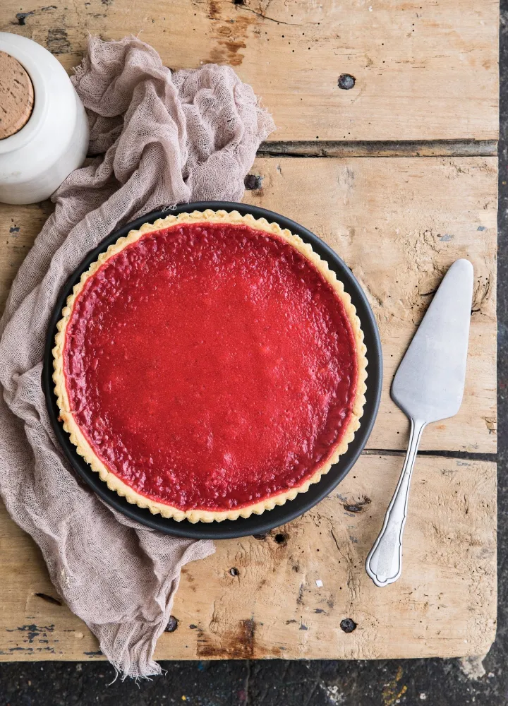 La tarte aux pralines