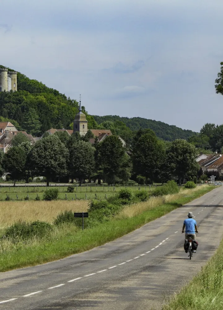 La Voie Bleue arrive à Ray-sur-Saône