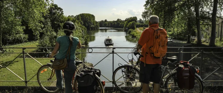 La Voie Bleue vers Pontailler-sur-Saône