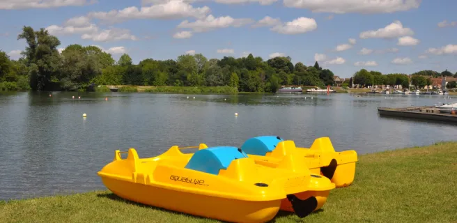 Location de pédalos - La plage de Seurre