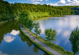 La Voie Bleue entre canal & Moselle vers Charmes
