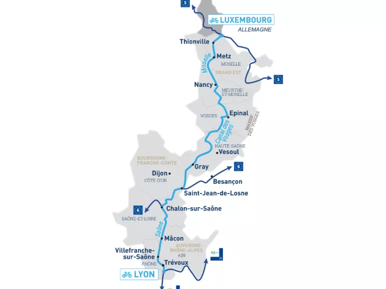 La Voie Bleue élue Véloroute de l'année 2026