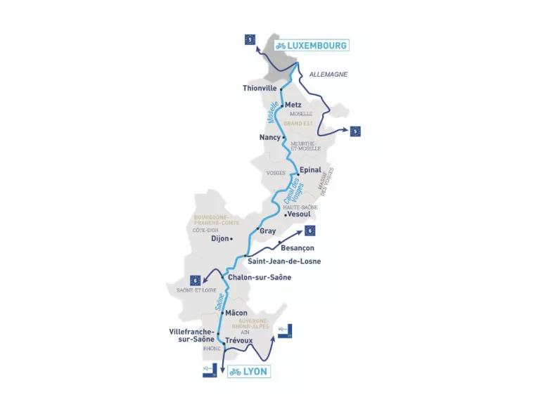 Eine vernetzte Route